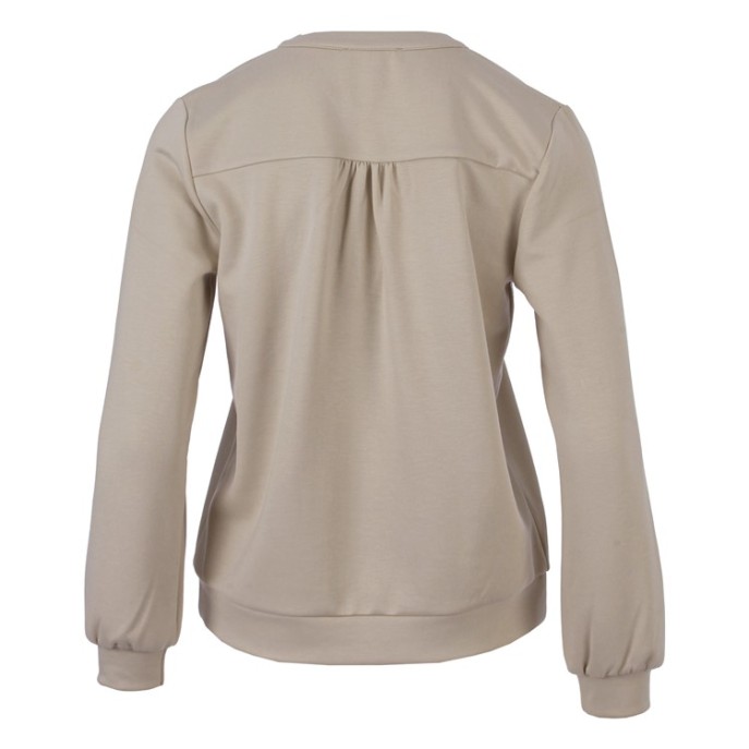 Enjoy Sweater Chicago opdruk - Zand